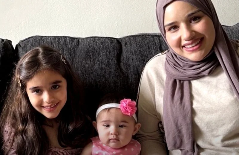 Noor and daughters